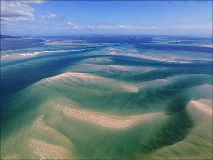 Sand Patterns - Moreton Bay - QLD SQ  (PBH4 00 19168)